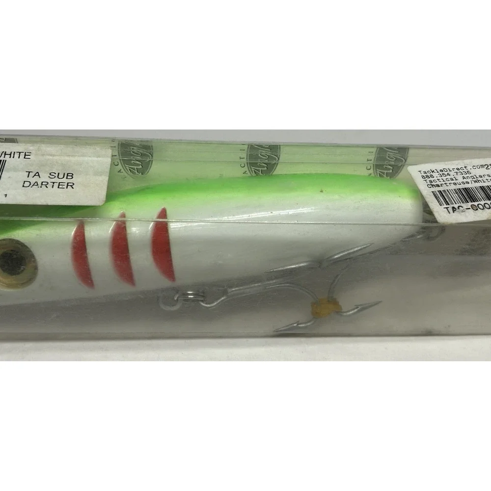 Tactical Anglers‎ Sub Darter Chartreuse White 7